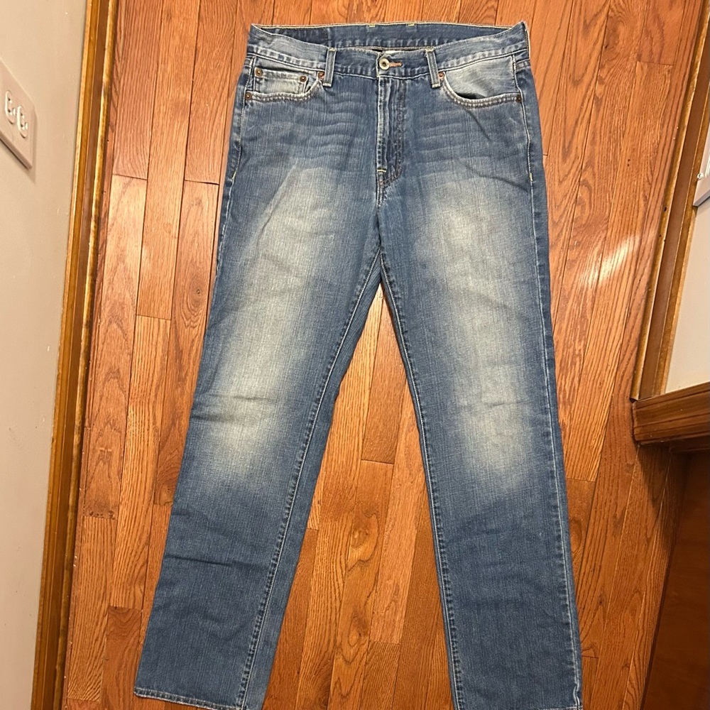 Lucky Brand Men's Straight Blue Jeans
